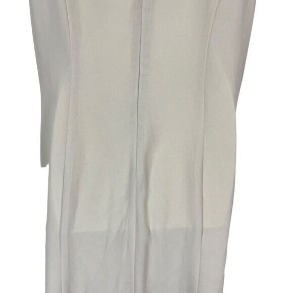 David's Bridal Womens Mother of the Bride Beaded Neutral Taupe Dress sz 16 WP - Picture 12 of 16